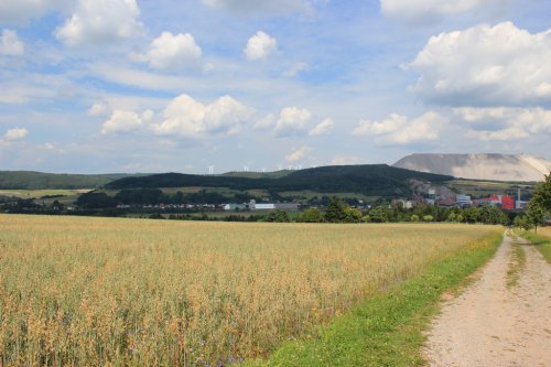 Fotomontage Heringen Wasserbehälter
